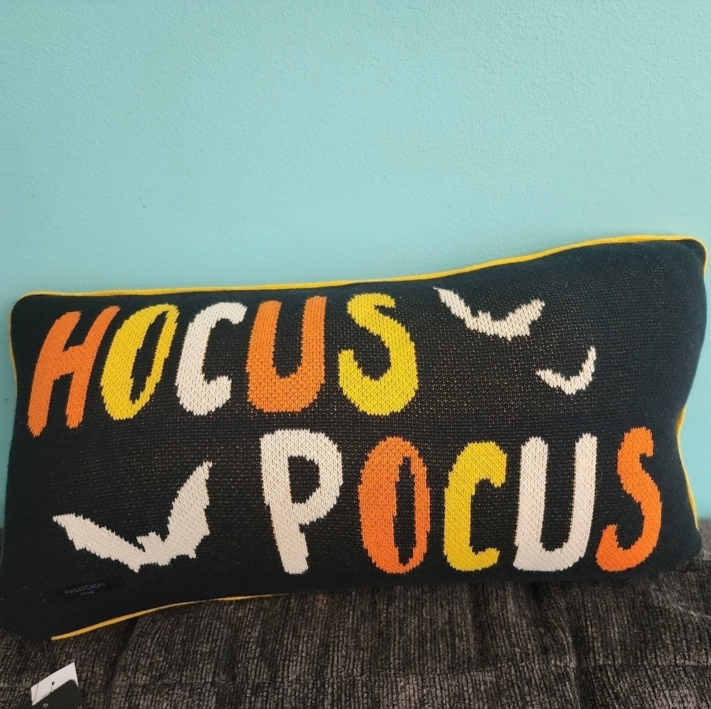 Magaschoni Hocus Pocus Halloween Pillow 12"x24"